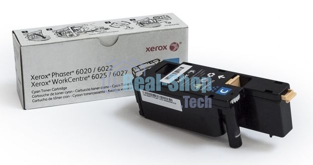 Картридж лазерный Xerox 106R02760 голубой для Phaser 6020/22/WC 6025/27 (1000 стр.)(Channels)
