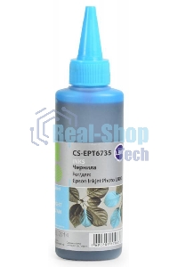 Чернила Cactus CS-EPT6735 светло-голубой (100мл) Epson L800