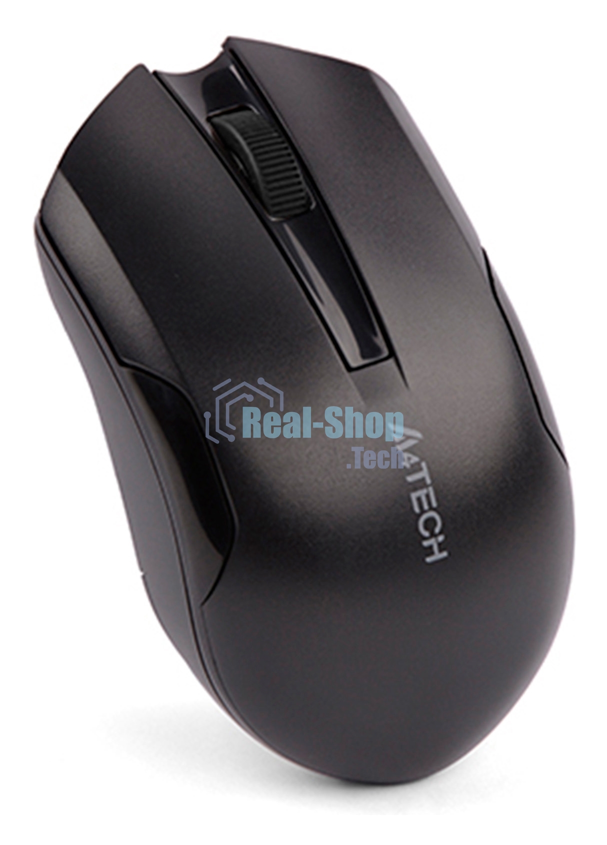 Мышь беспроводная A4Tech G3-200NS черный, 1200 dpi, радиоканал, USB, кнопки - 3
