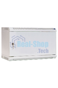 Шкаф настенный ЦМО ШРН-Э-9.500.1 9U 600x520 мм пер. дв. стал. лист несъемные бок. пан. серый