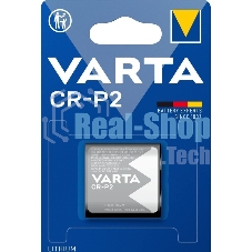 Батарейка Varta CR-P2 BL1 Lithium 6V (6204) (1/10/100) (1 шт.)