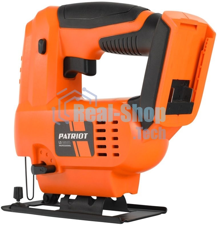Лобзик электрический Аккумуляторный PATRIOT LS 500UES. 0-2400об/мин. Дерево/железо: 51мм/2мм, Маятниковый ход: 4позиции.