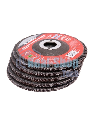 Круг лепестковый торцевой Matrix, P 80, 125 х 22,2 мм