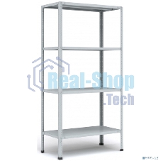 Стеллаж MS 200KD/100x40/4 (Размеры внешние (ВхШхГ) 2000х1000х400 мм, 4 полки, с разборной стойкой) S24099244402