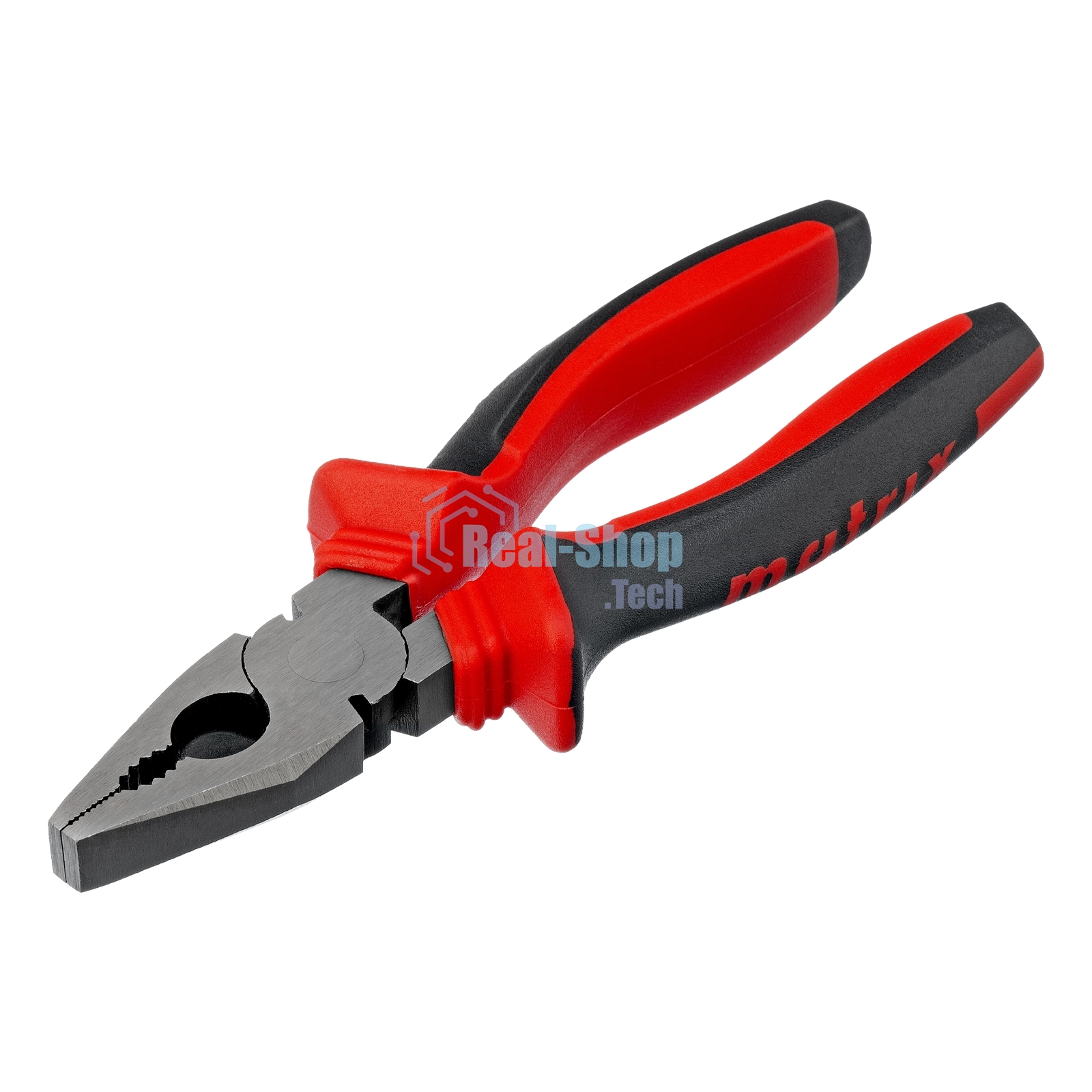 Плоскогубцы комбинированные Matrix, 160 мм, хром-ванадий, двухкомпонентные рукоятки