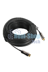 Активный оптический кабель HDMI 19M/M,ver. 2.0, 4K@60 Hz 80m VCOM