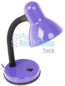 Светильник Camelion KD-312 C12 фиолетовый (настольный, 230V 60W, E27)