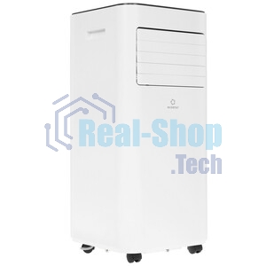 Кондиционер мобильный ECOSTAR KV-DS05CH-E 5000 BTU, 15 м², 52/53 дБ, охлаждение, осушение, белый