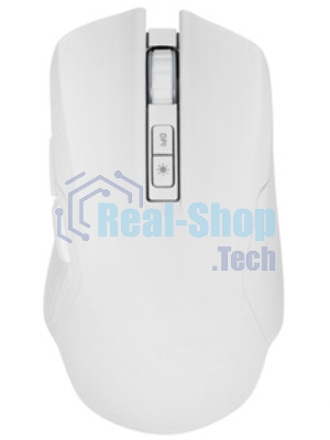 Мышь беспроводная/проводная Defender Whisper GM-209 белый, 7200 dpi, радиоканал, Bluetooth, USB, кнопки - 8