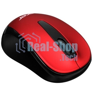 Мышь беспроводная Acer OMR136 красный, 1000 dpi, радиоканал, USB, кнопки - 3