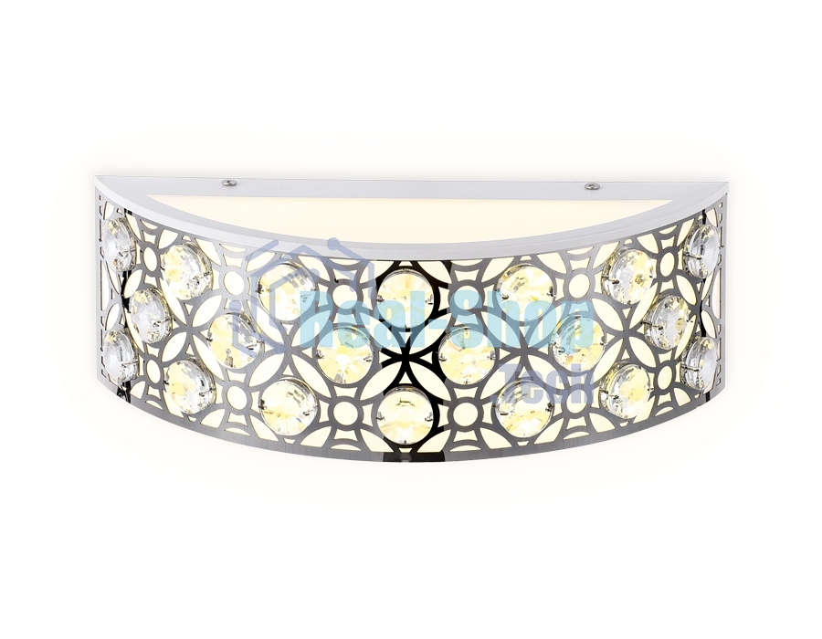 Светильник Ambrella light FA9411 WH/CH белый/хром 4200K 12W 300*110*100
