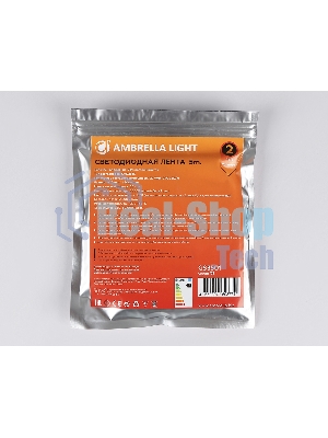 Светодиодная лента Ambrella light GS3501 2835 240Led /22W m/ 24V IP20 3000K/ 5000*10*1.2mm (2 конт.)