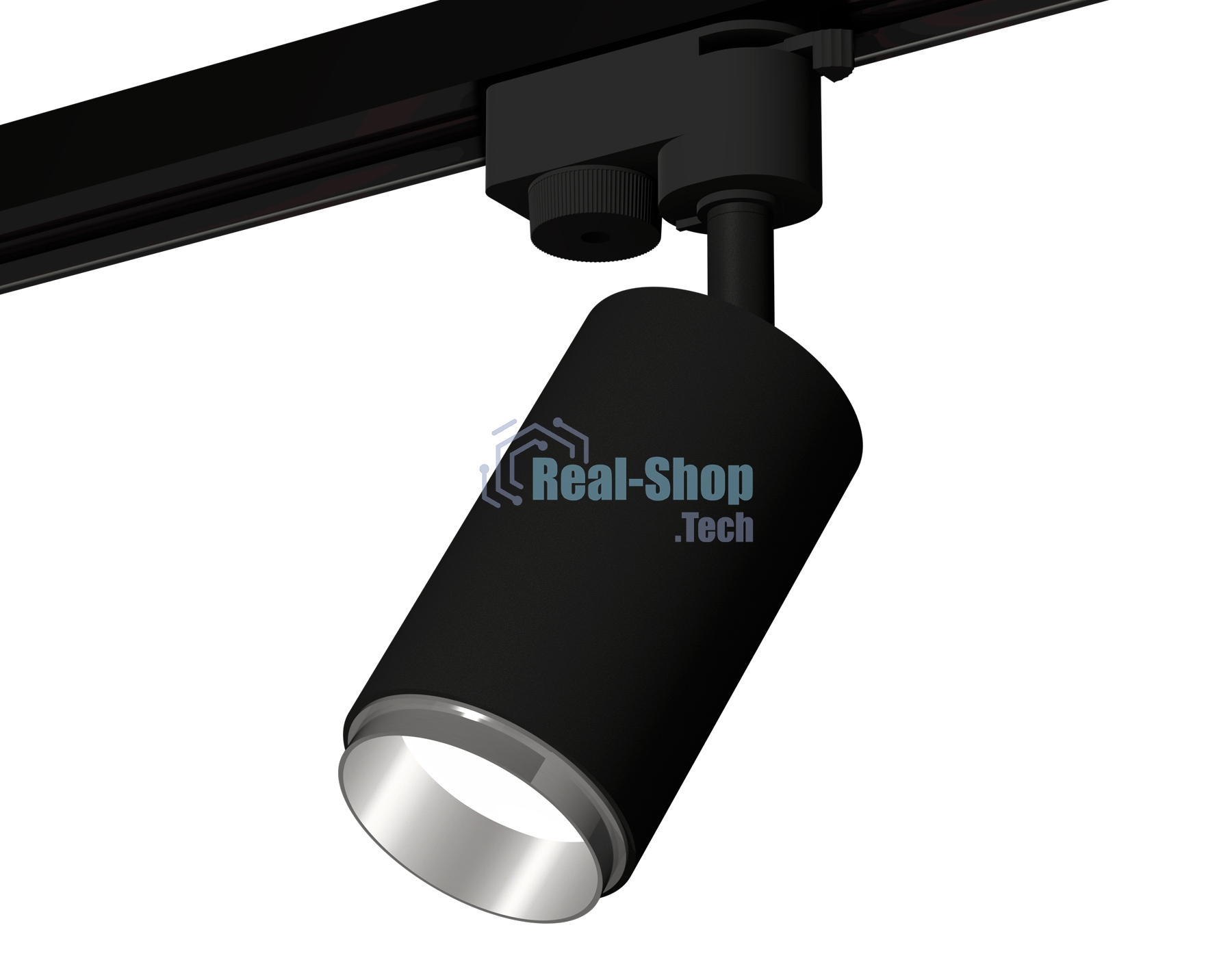Светильник Ambrella light XT6323042 SBK/PSL черный песок/серебро полированное MR16 GU5.3 (A2521, C6323, N6122)