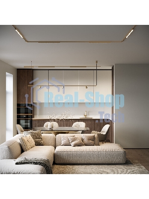 Brass Line Шинопровод накладной (латунь) (2м) 85227/00