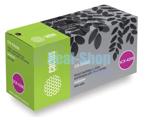 Картридж лазерный Cactus CS-S4200S черный (3000 стр.) для Samsung SCX-4200