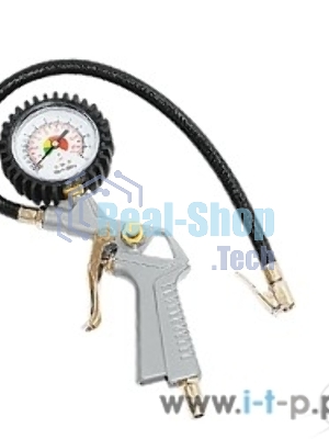 Пневматическое оборудование FUBAG Пневмопистолет для накачки, с манометром (140л/мин 0-10 бар) блистер 110113