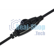 Гарнитура Oklick HS-M137V чёрный, проводная, 3.5 мм