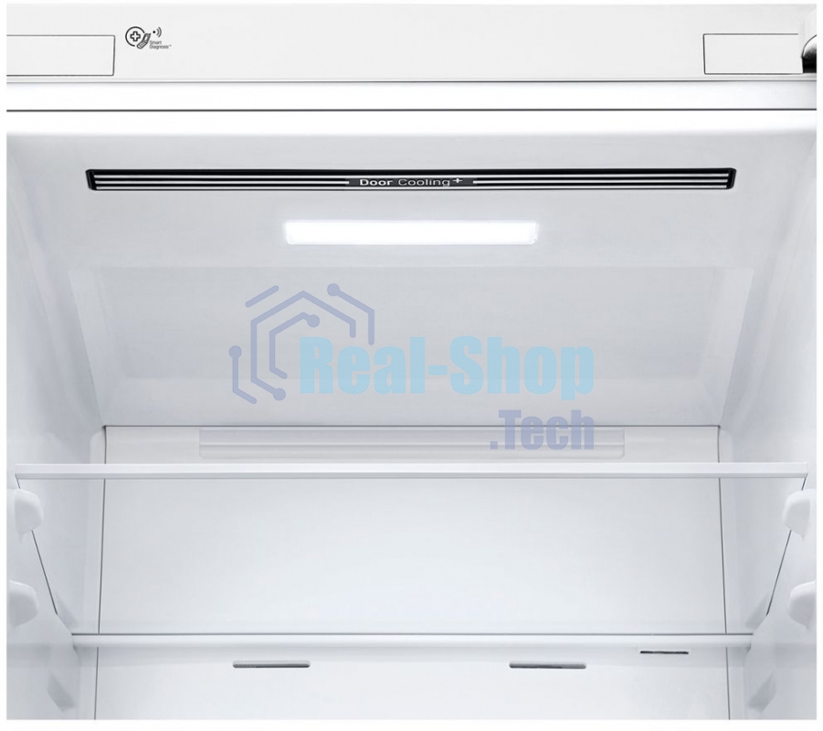 Холодильник LG GA-B509CQCL белый двухкамерный, 277/127л, морозилка снизу, Total No Frost