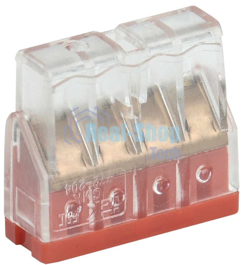 Клемма строительно-монтажная СМК 772-204 (уп.4шт) IEK UKZ30-204-004