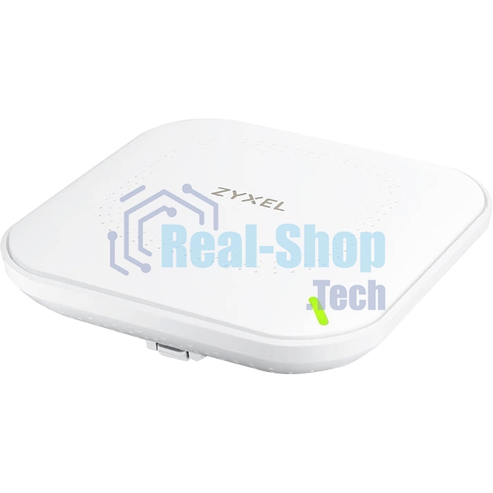 Гибридная точка доступа Zyxel NebulaFlex NWA50AX, WiFi 6, 802.11a/b/g/n/ac/ax (2,4 и 5 ГГц), MU-MIMO, антенны 2x2, до 575+1200 Мбит/с, 1xLAN GE, PoE, без поддержки Captive portal и WPA-Enterprise, защ