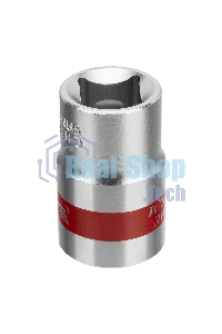 Головка торцевая Matrix, 17 мм, 6-гранная, CrV, под квадрат 1/2