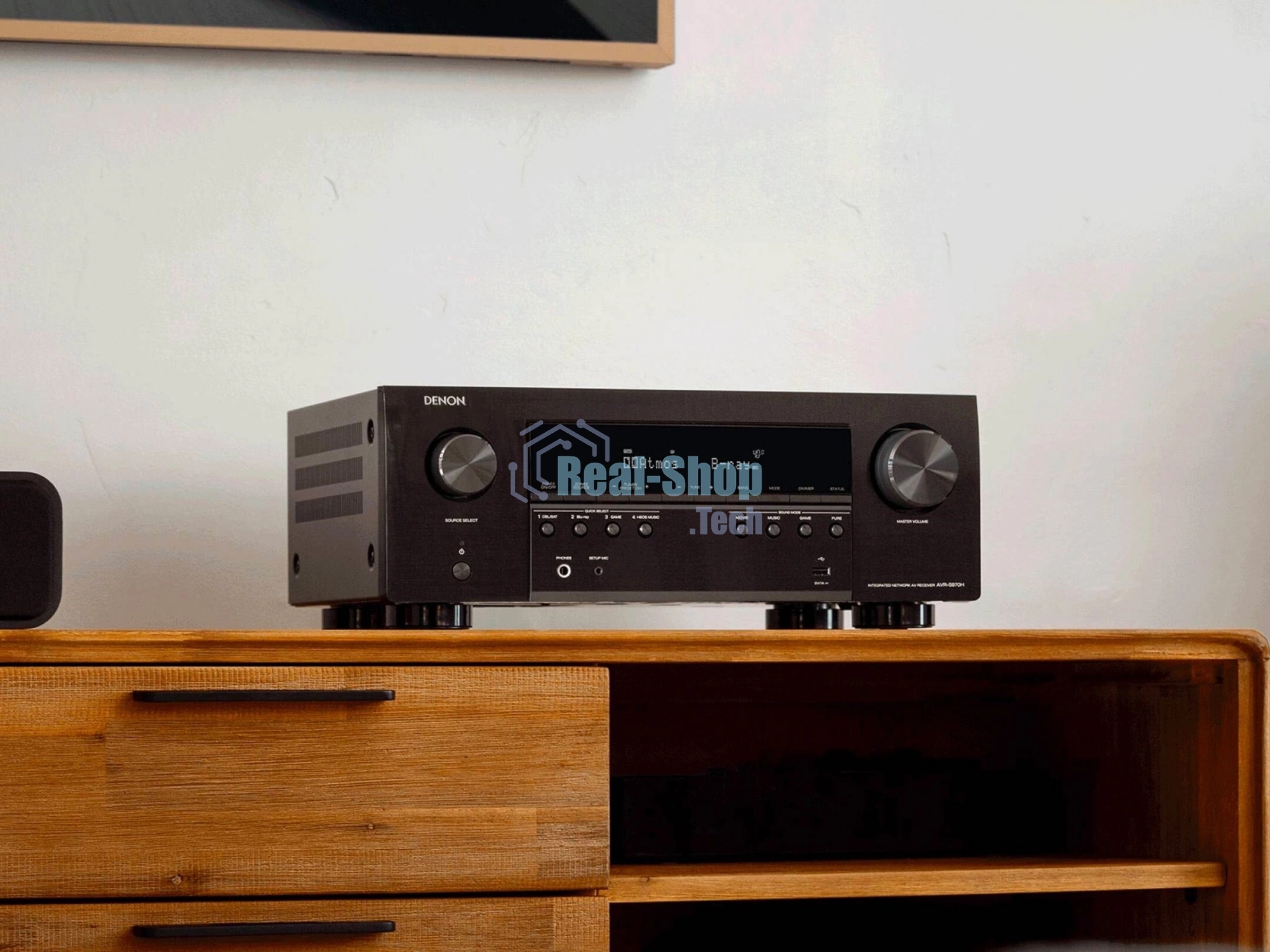 Ресивер AV Denon AVR-S970H, 7.2, черный