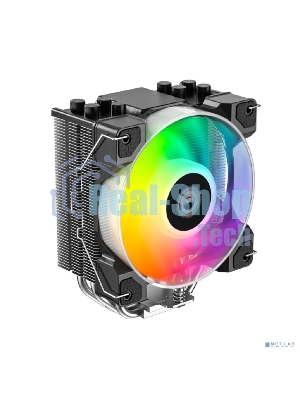 Кулер ID-Cooling SE-214-XT DF ARGB черный 120мм алюминий/медь 1500rpm 27db 4-pin 180W 150мм