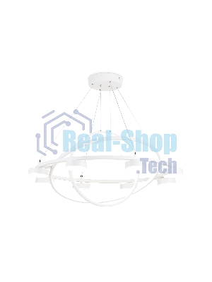 Светильник Ambrella light FL51777/3+8 WH белый 3000K/4200K/6400K 112W D800/580/400*1200 (ПДУ ИК)