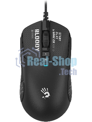 Мышь проводная A4Tech Bloody W72 Ultra черный, 20000 dpi, USB, кнопки - 7