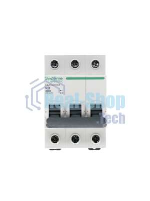 Выключатель автоматический модульный 3п C 16А 4.5кА City9 Set 400В SE C9F34316