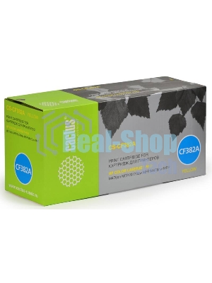 Картридж лазерный Cactus CS-CF382A желтый (2700 стр.) для HP LaserJet Pro M476dn, M476nw, M476dw