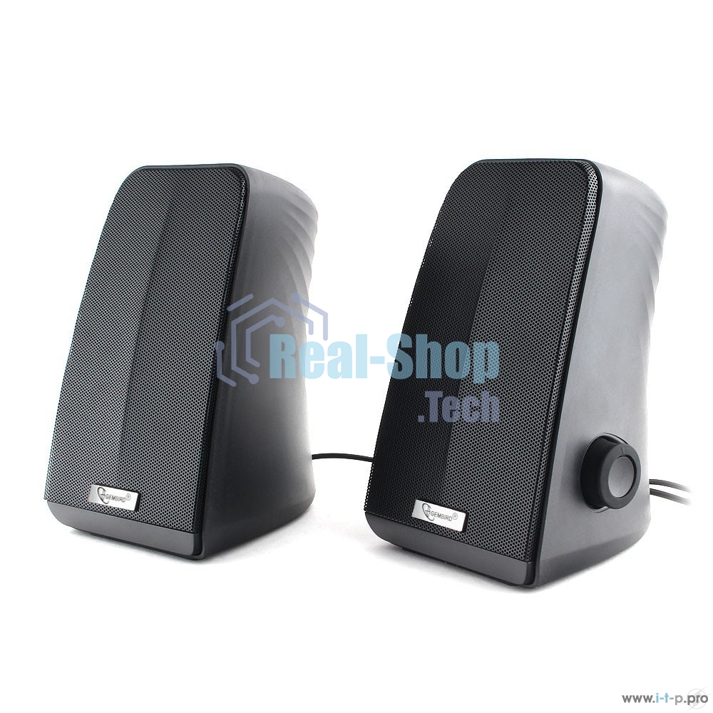 Акустическая система Gembird SPK-505, черный, 10 Вт, рег. громкости, USB-питание