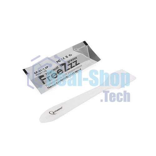 Термопаста Gembird FreeZzz GF-01-1.5P для радиаторов, 1,5гр, пакет