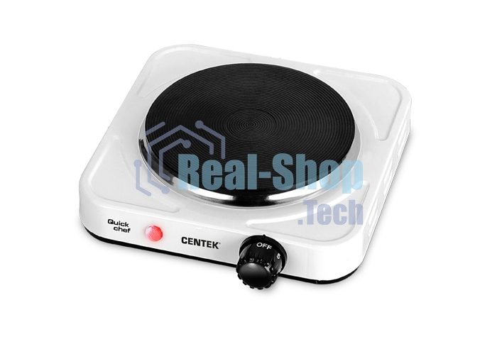 Плита настольная электрическая Centek CT-1506 белый