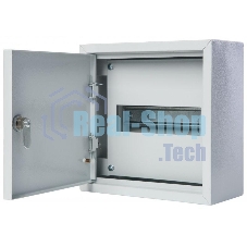 Корпус металлический навесной 250х250х120 9мод. IP31 ЩРН-9 DEKraft 30201DEK