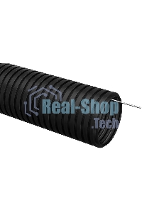 Труба гофр. Iek CTG20-25-K02-025-1 ПНД d 25 с зондом (25 м) черный
