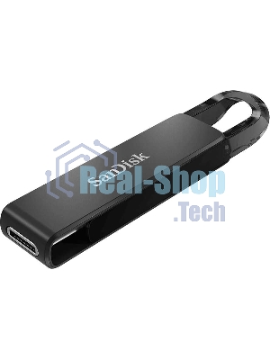 Флешка USB Sandisk CZ460 Ultra (SDCZ460-128G-G46), 128Gb, USB Type-C, R/W 150/30, черный