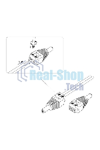 Разъем питания штекер 2.1х5.5 с клеммной колодкой PROCONNECT
