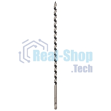 Сверло винтовое по дереву Kranz 12х460 мм, шестигранный хвостовик