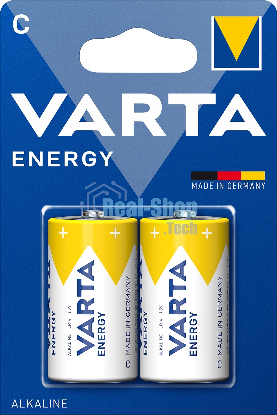 Батарейки VARTA ENERGY C бл. 2
