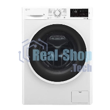 Стиральная машина LG F2J6TN0W 8кг, отжим: 1200об/мин, класс стирки: A, класс отжима: B, дисплей, защита от детей, белый
