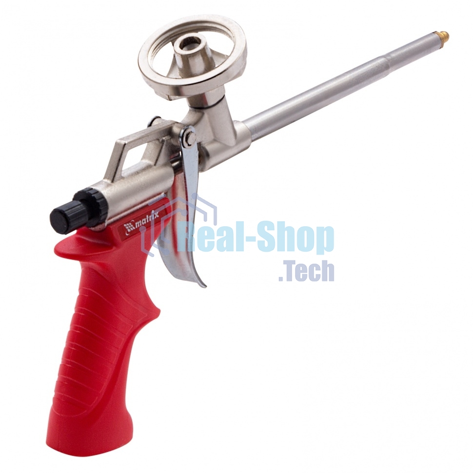 Пистолет для монтажной пены Matrix, корпус из алюминиевого сплава