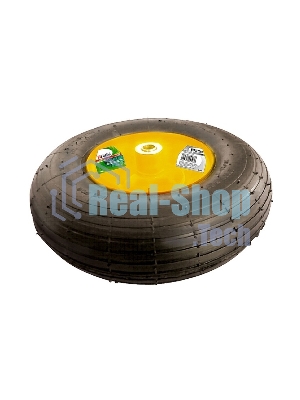 Колесо пневматическое Palisad 4.00-6, D325 мм, подш. внут. диам. 16 мм, длина оси 100 мм