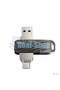 Флешка USB Netac US11 128Gb USB 3.0+TypeC Dual Flash