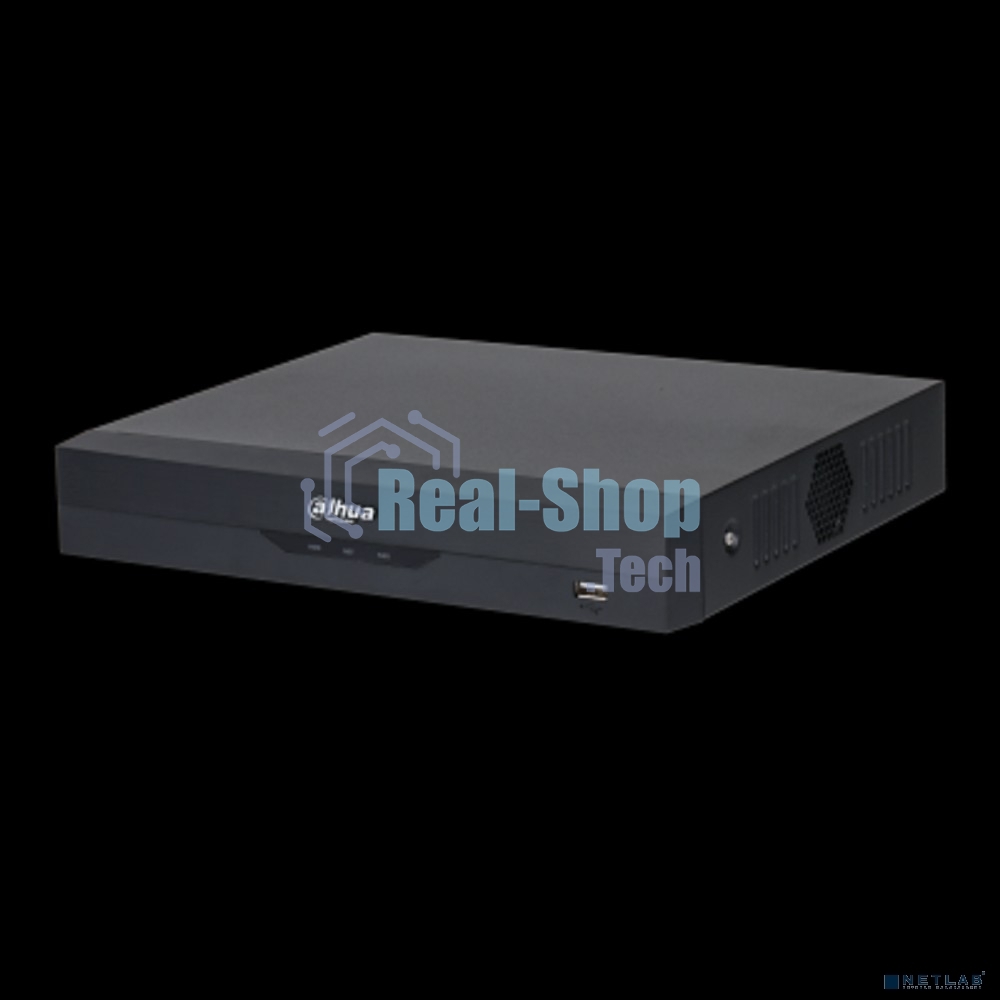 Dahua DH-XVR5108HS-I3/T 8-канальный HDCVI-видеорегистратор с FR HDCVI, AHD, TVI, IP, CVBS; 1 SATA III до 16Тбайт; видеоаналитика 1 HDMI, 1 VGA; сеть: 1 RJ45 100 Мбит/с; аудиовх/вых: 1/1