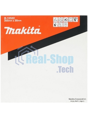Круг пильный Makita B-12522 Z120 PremiumФ355х25.4х3мм 120зуб по алюминию