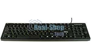 Клавиатура Dialog KS-030U проводная, USB Type-A, чёрный