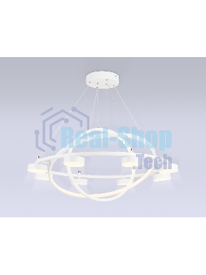 Светильник Ambrella light FL51777/3+8 WH белый 3000K/4200K/6400K 112W D800/580/400*1200 (ПДУ ИК)