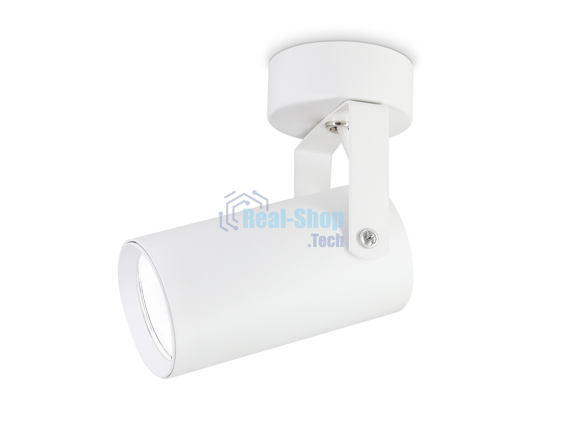 Накладной поворотный спот Ambrella light TA1302 WH белый GU10 max 12W 100*55*165