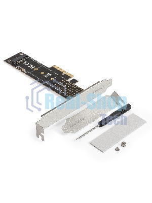 Переходник ExeGate EXE-570 (M.2 M key -> PCI-E x4 v3.0 для установки SSD 2230/2242/2260/2280/22110 M.2 M key в слот PCI-E x4)